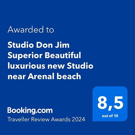 Studio Don Jim Superior Beautiful Luxurious New Studio Near Arenal Beach Jávea Exterior foto