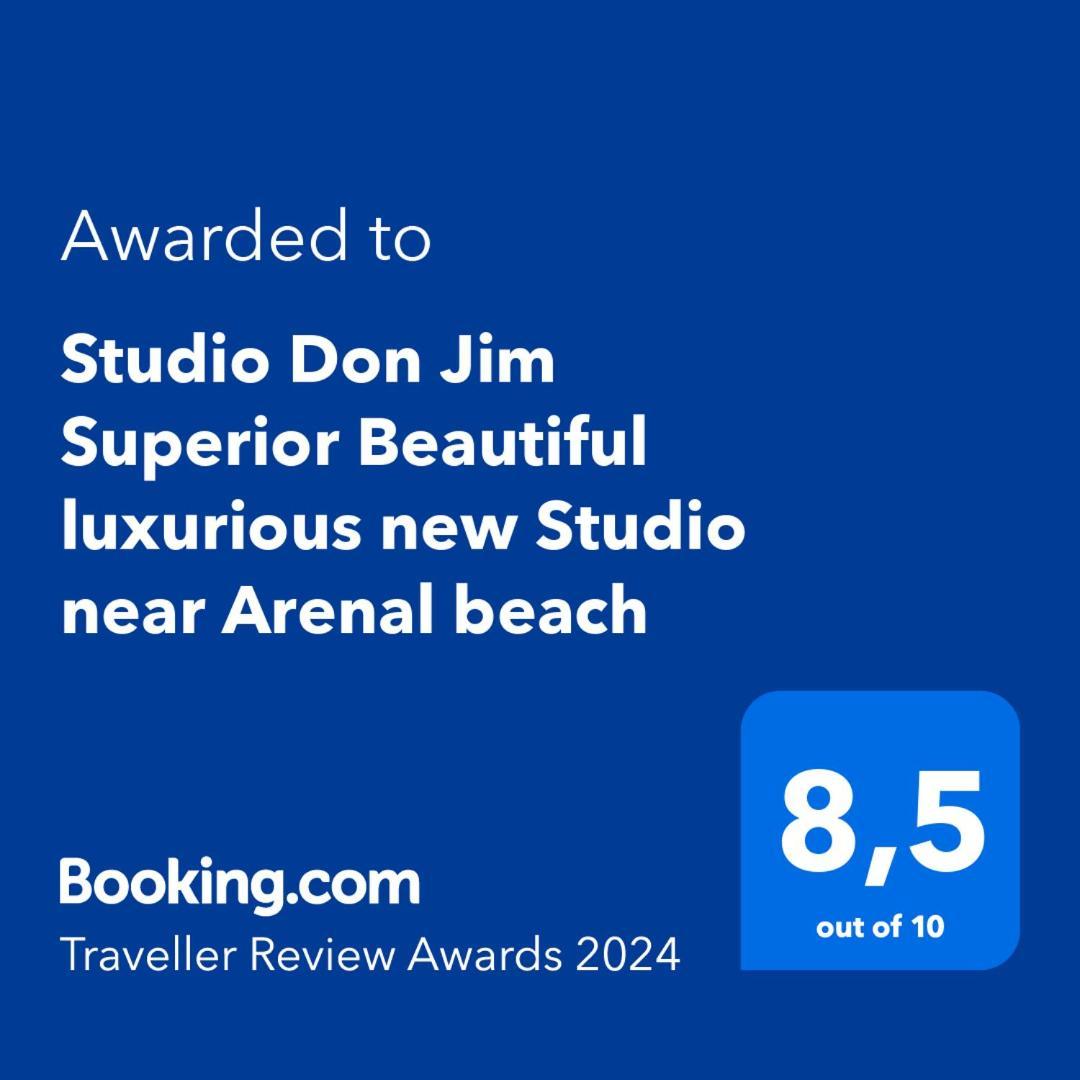 Studio Don Jim Superior Beautiful Luxurious New Studio Near Arenal Beach Jávea Exterior foto
